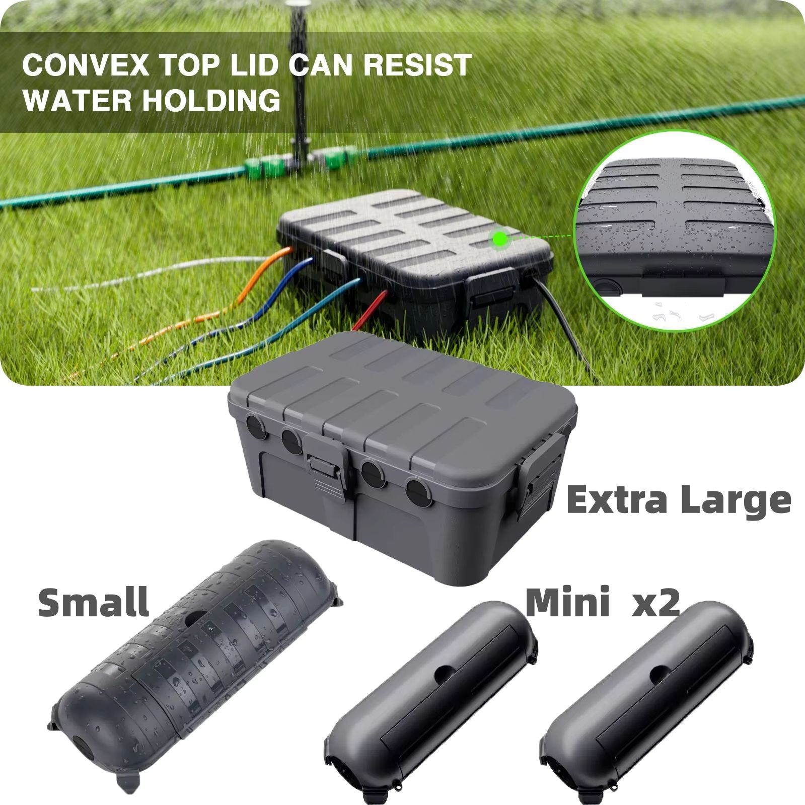 Outdoor Power Strip Weatherproof - Coperture Grandi Impermeabili per Cavi Elettrici