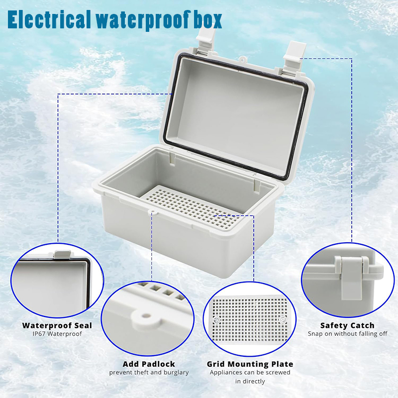 Outdoor Power Distribution Box - Scatola di Distribuzione Elettrica Impermeabile IP66