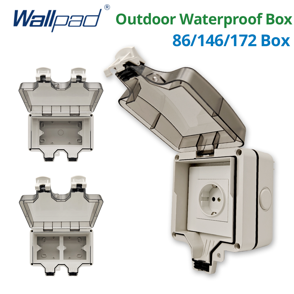 Power Switch Outdoor - Wallpad IP66 Scatola esterna impermeabile antipolvere