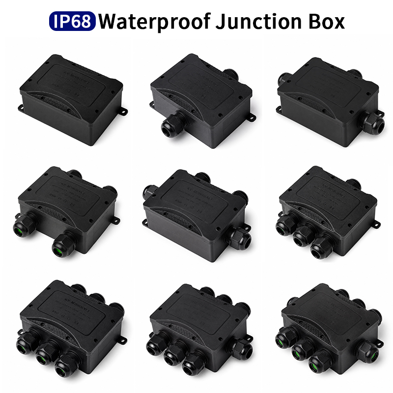 Outdoor Power Distribution Box - Scatola di Giunzione Impermeabile IP68 2-8