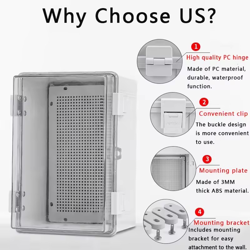Scatola di giunzione impermeab - Outdoor Power Distribution Box recensione e prezzo