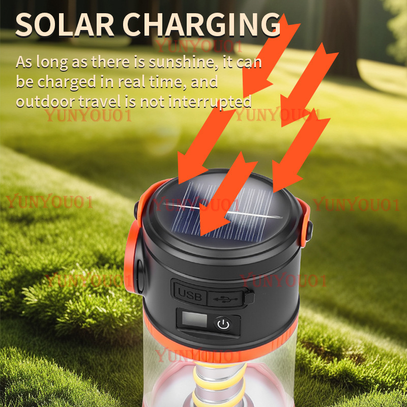 Nuova lampada da campeggio sol - Outdoor Power Source recensione e prezzo