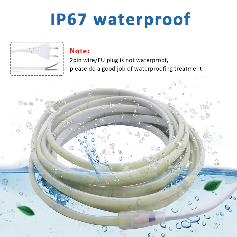 220V IP67 Striscia LED COB imp - Outdoor Power Strip Weatherproof recensione e prezzo