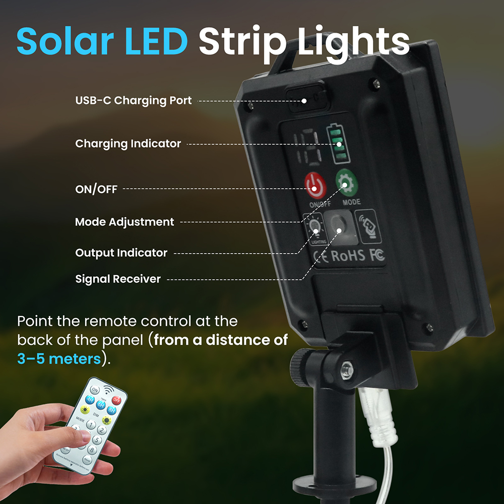 Striscia LED Solare 5V per Est - Outdoor Power Strip Weatherproof recensione e prezzo