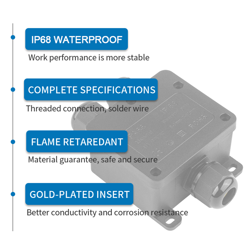 Scatola di giunzione impermeab - Outdoor Power Distribution Box recensione e prezzo
