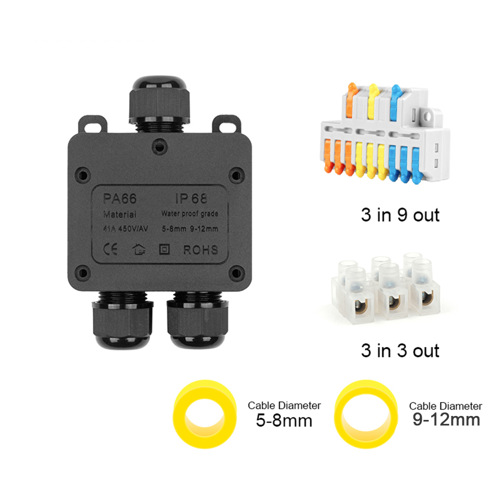 Scatola di giunzione impermeab - Outdoor Power Distribution Box recensione e prezzo