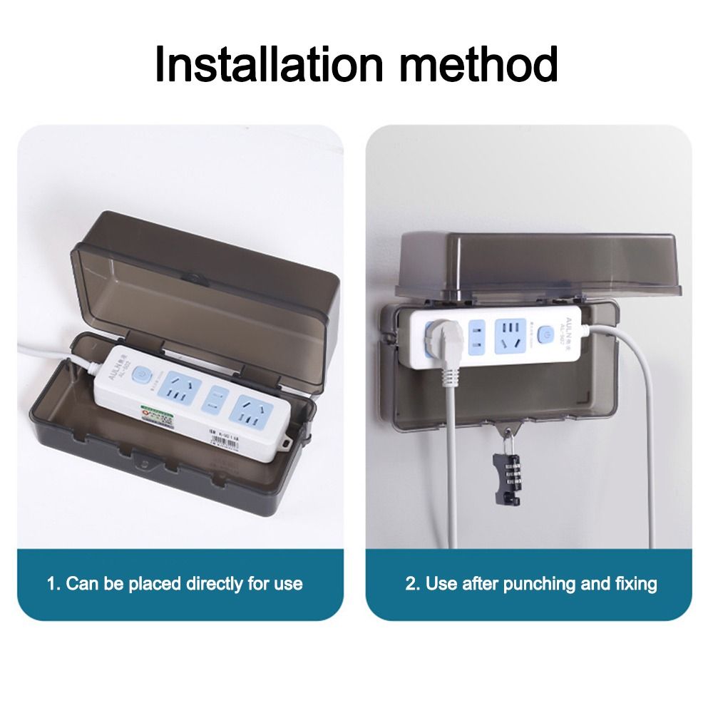 Scatola Portatile in Plastica  - Outdoor Power Strip Weatherproof recensione e prezzo