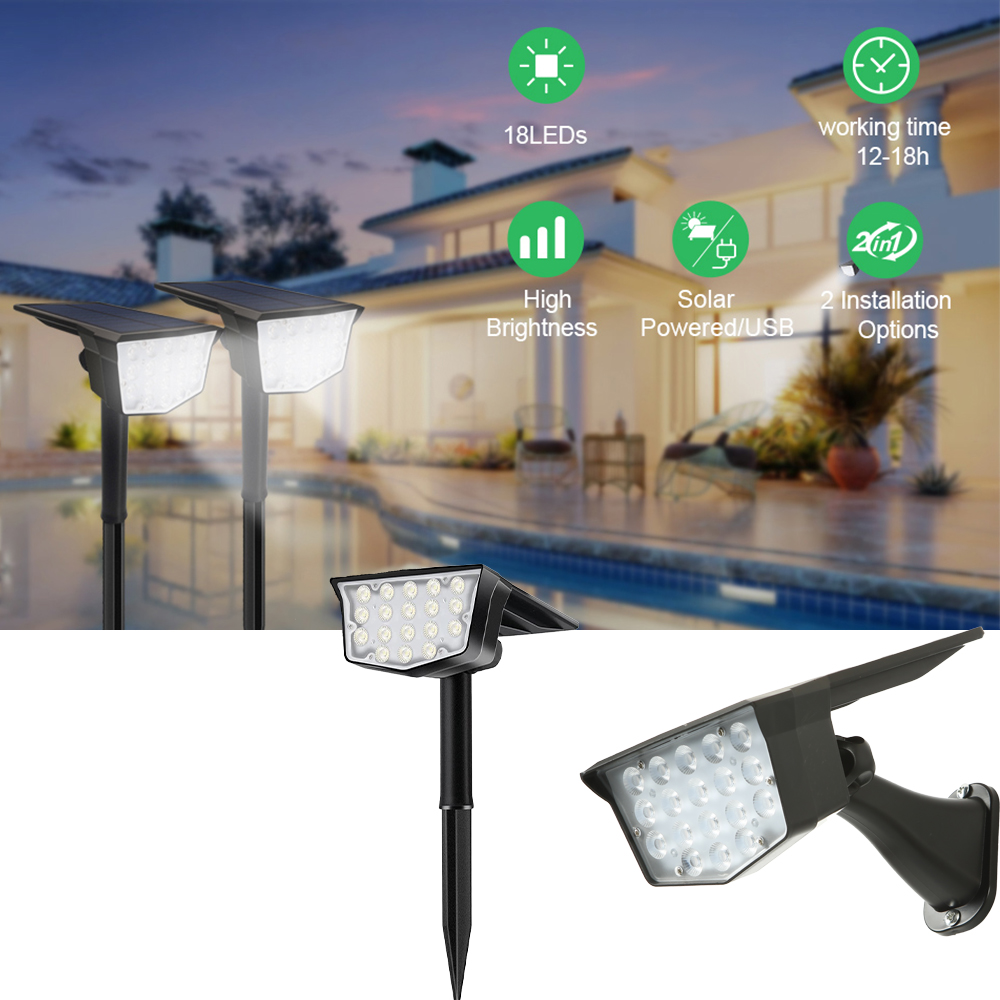 2 faretti solari da esterno da - Power Switch Outdoor recensione e prezzo