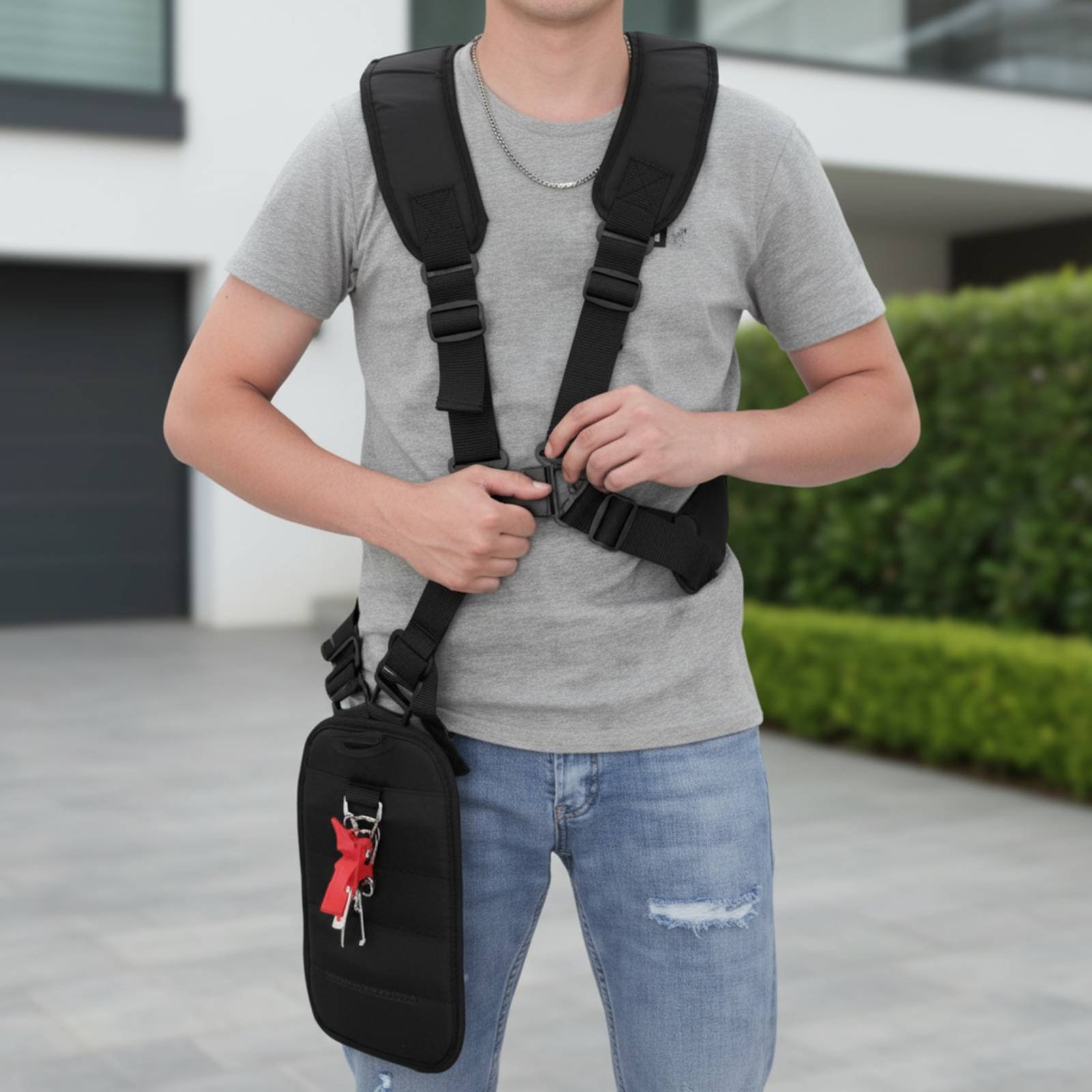 Imbracatura a Y per Decespugli - Brush Cutter Strap recensione e prezzo