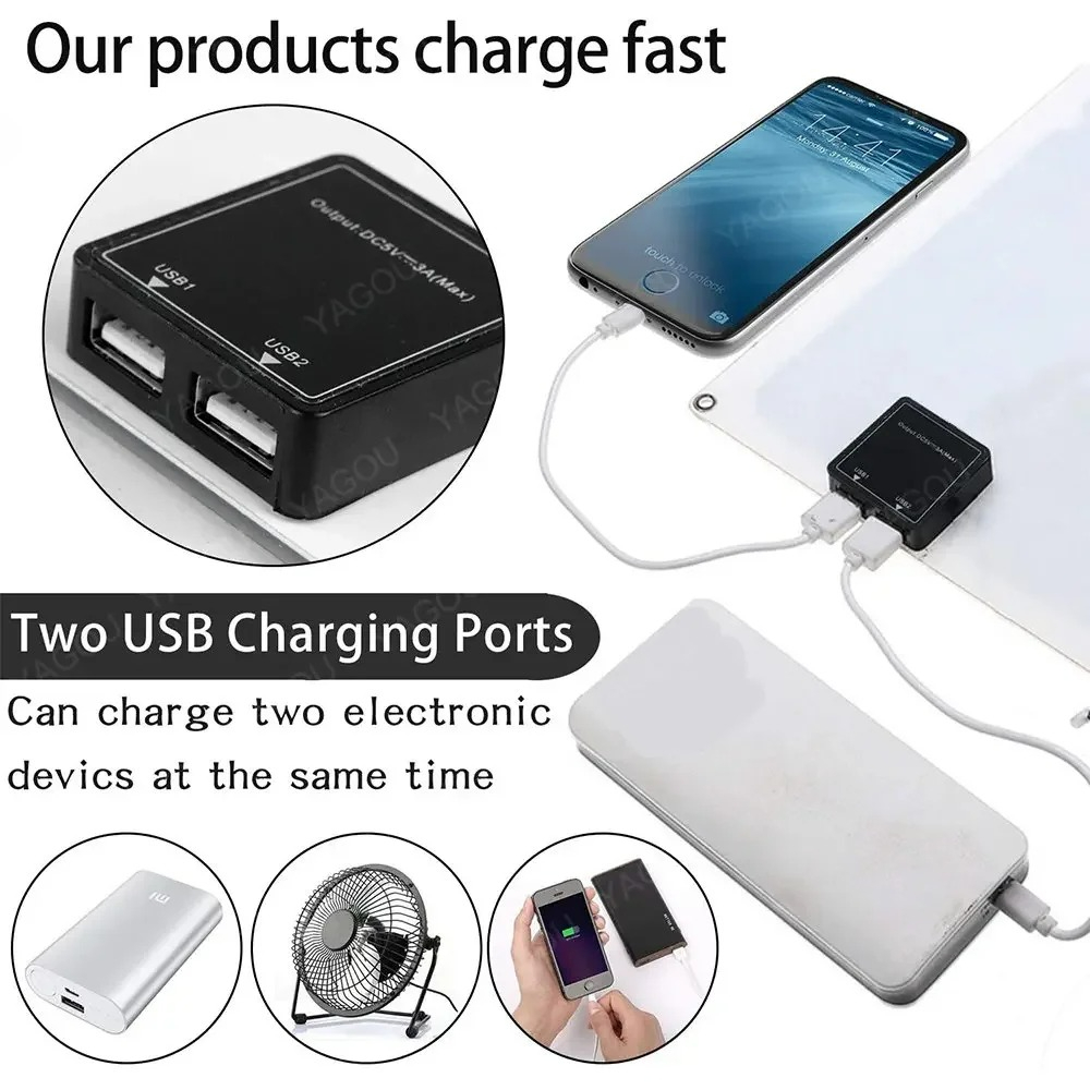 Caricatore Solare USB Doppio a - Outdoor Power Source recensione e prezzo